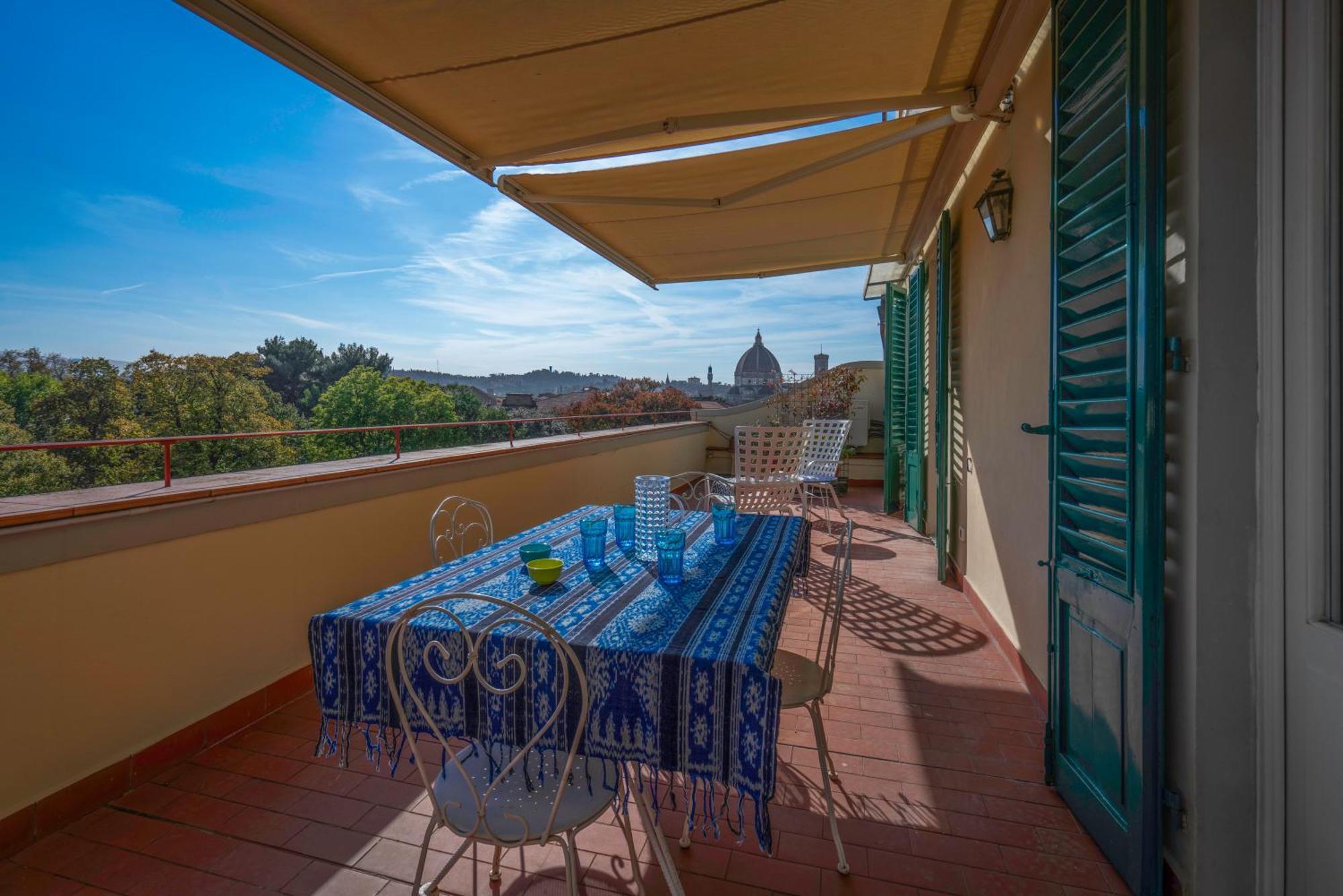 Apartamento Orto Botanico With Terrace And Dome View Florença